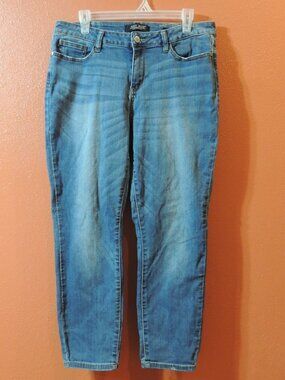 Judy Blue Jeans Woman Size 32 Pockets Outdoors Party  Fade Denim Blue Jeans
